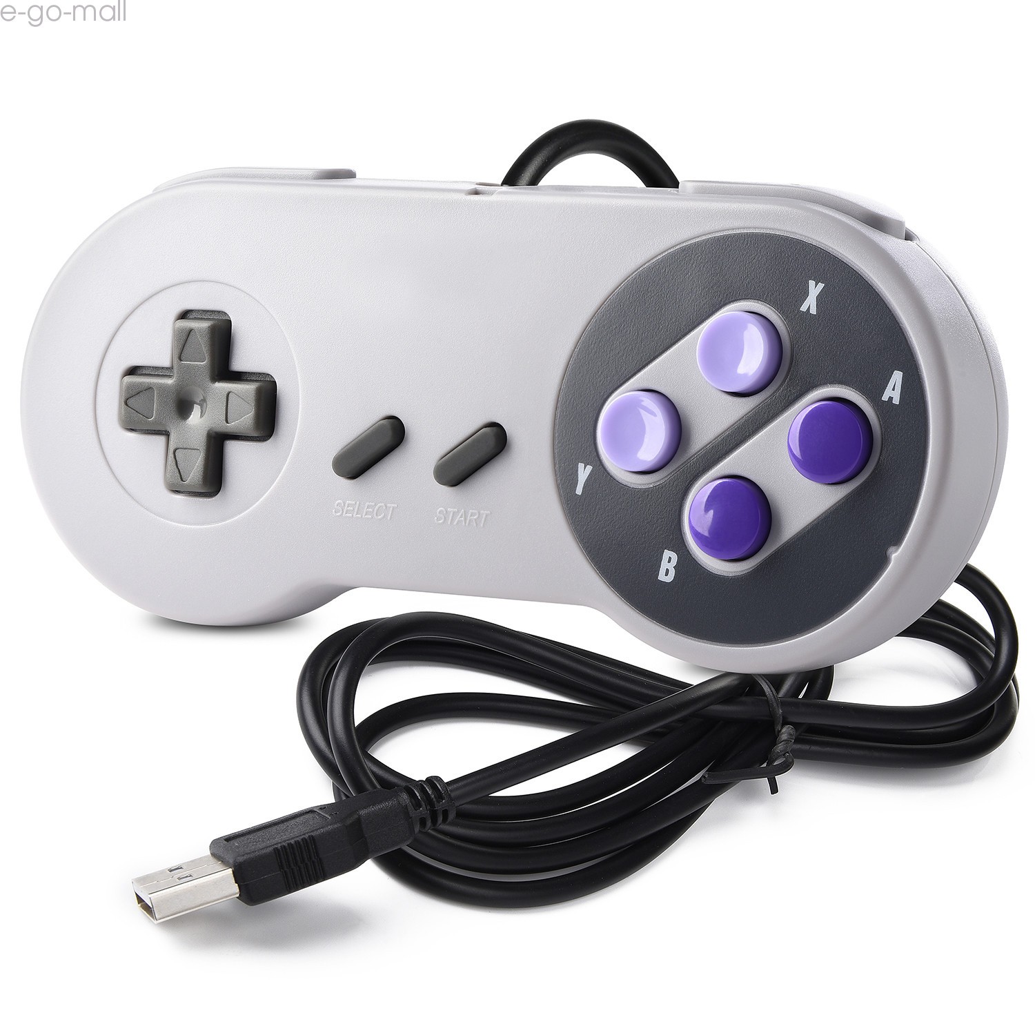 2 Pack Wired SNES USB Controller GamePad for PC Mac Linux Raspberry Pi Retrocade