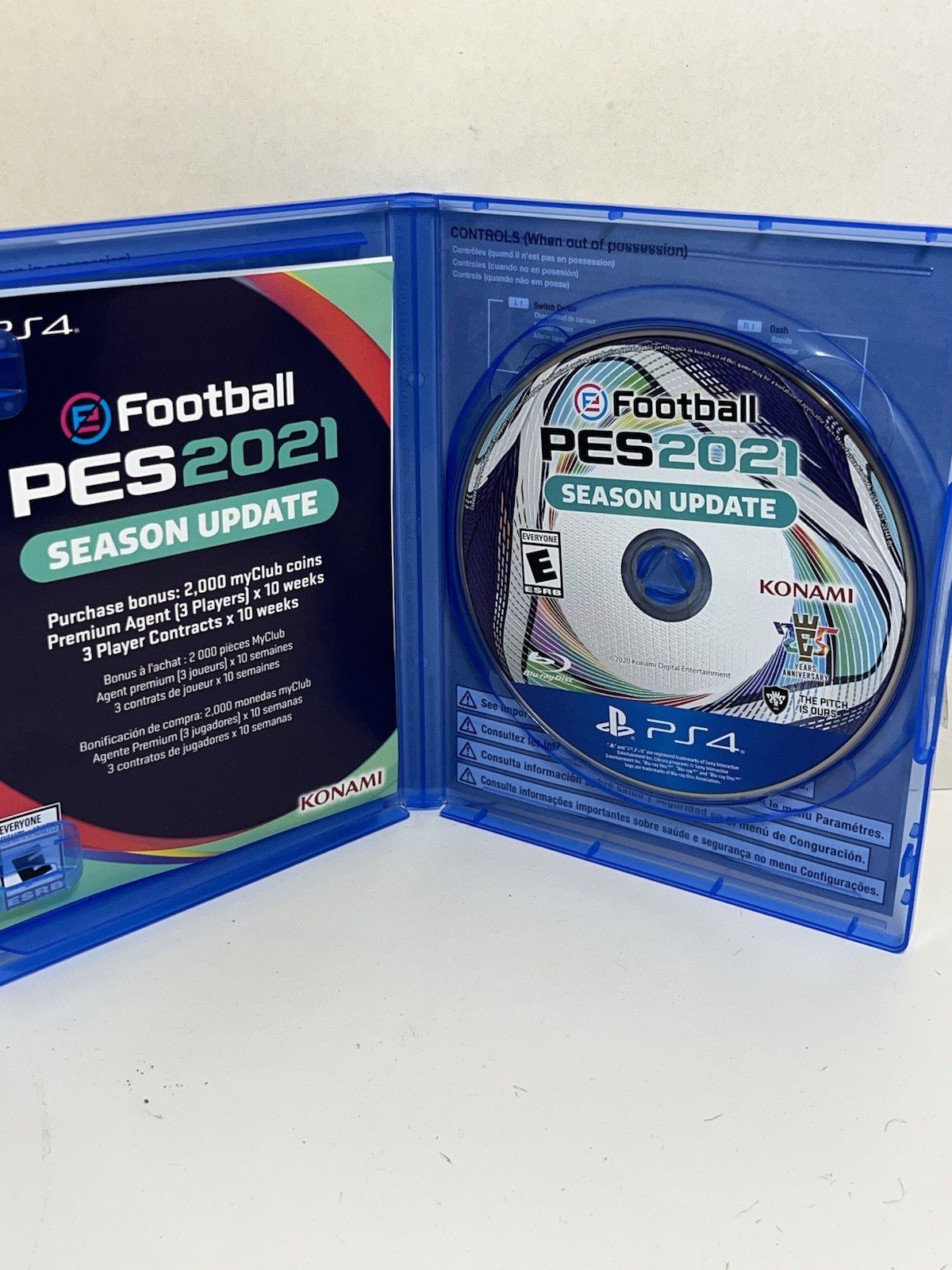 e Football Pes 2021 Season Update For Sony Playstation 4