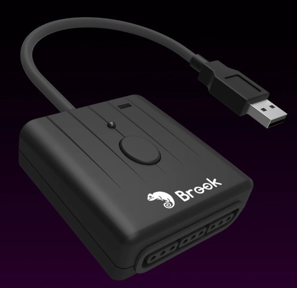 Brook Wingman FGC Retro: PS1 & PS2 Controllers for PS5 / PS4 / PC with Turbo
