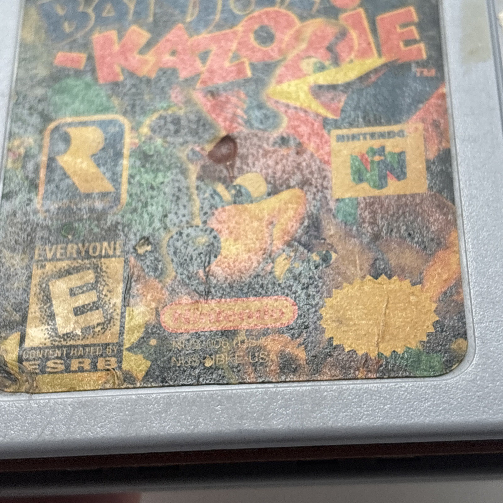 Banjo Kazooie Nintendo 64 N64 Original Authentic Game Cleaned Tested Working