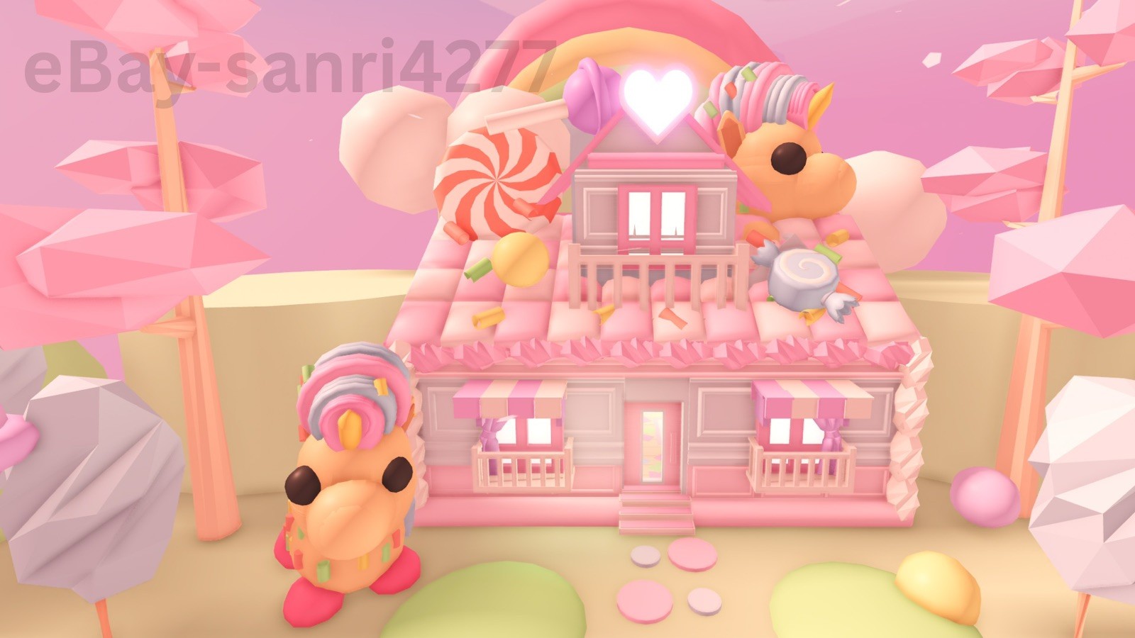 Candicorn Themed Cutecore Home Adopt M🍵 House Build🍵