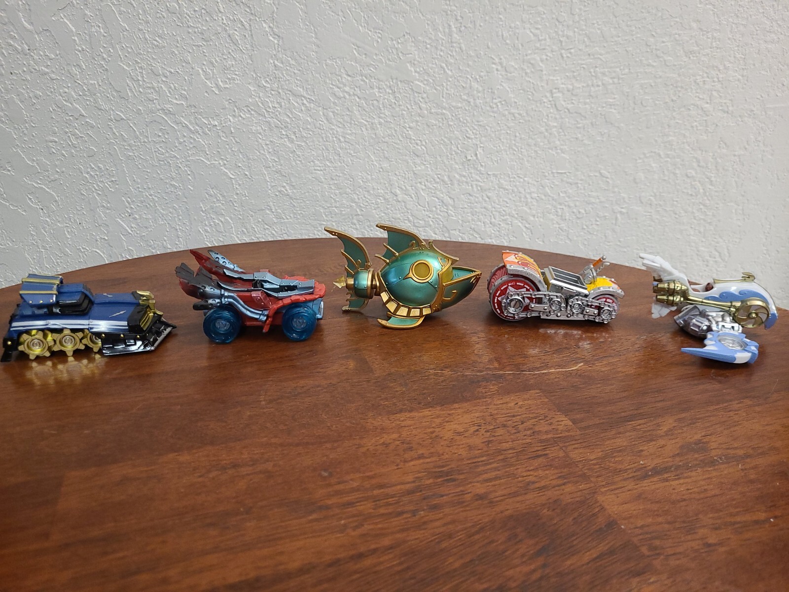 Skylanders Superchargers Vehicles Amiibo Lot 5 Barrel Blaster Reef Reaper Jet