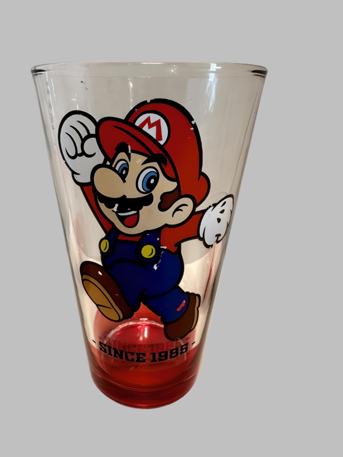 Nintendo Super Mario Brothers Collectible 3 Glass Set 16 Fl Oz GameStop Special