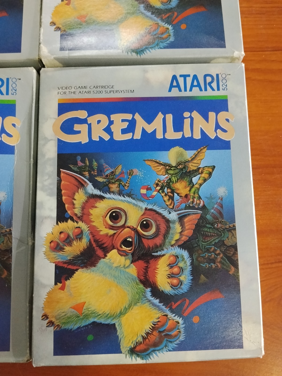 Lot 6 Gremlins -Atari 5200 NEW Factory SEALED original box New Old Stock NOS