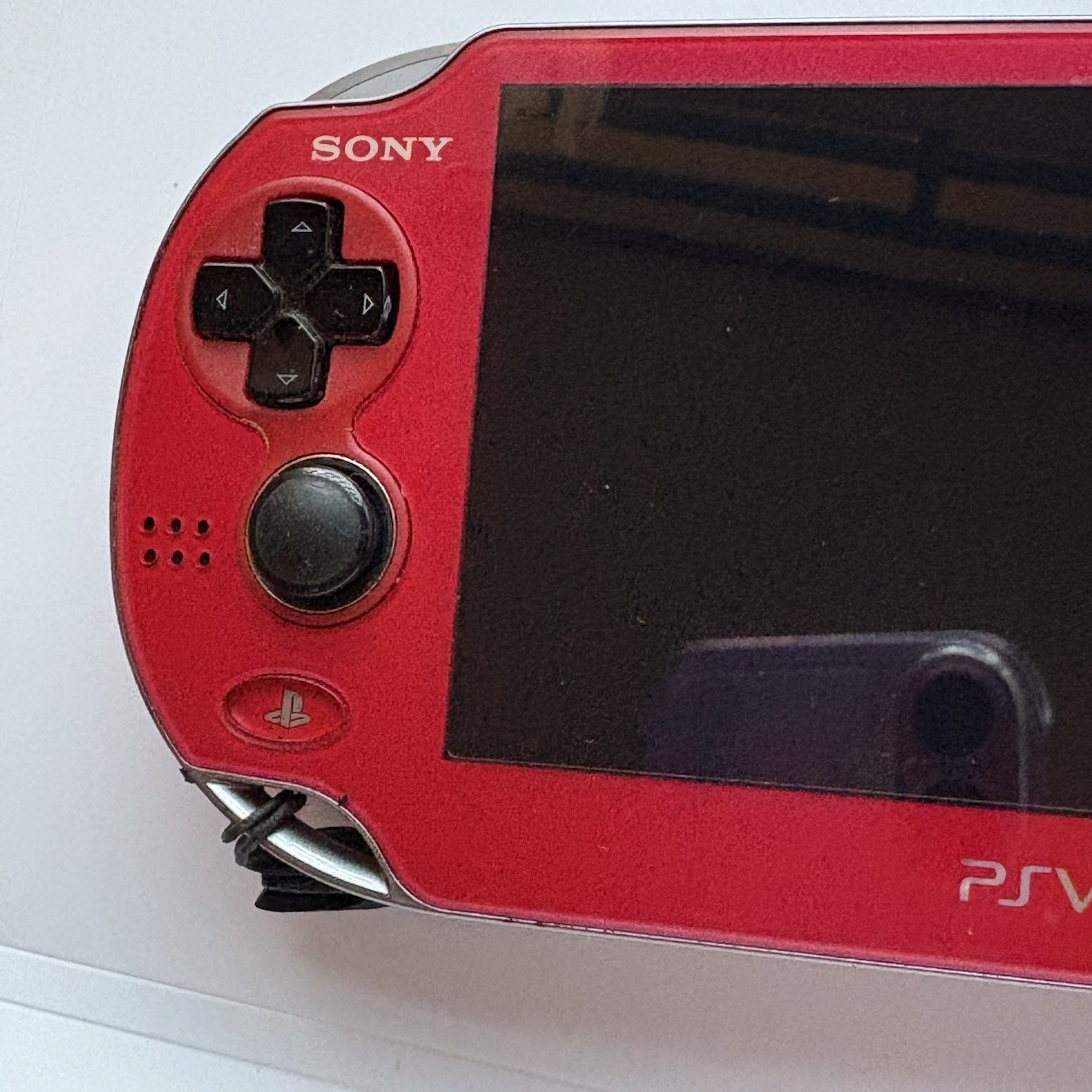 SONY PS Vita PCH-1000 ZA03 Cosmic Red Wifi Tested Good Condition