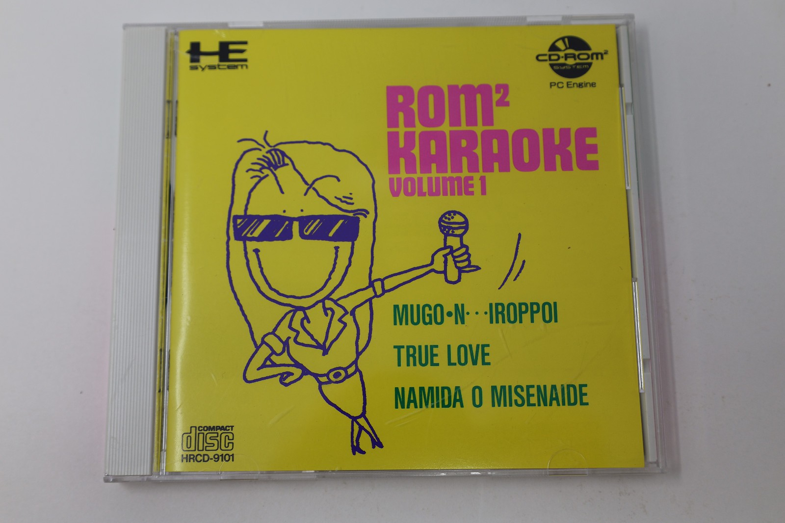 ROM KARAOKE VOL 1 PC Engine CD ROM Japan *US Seller* *Works*