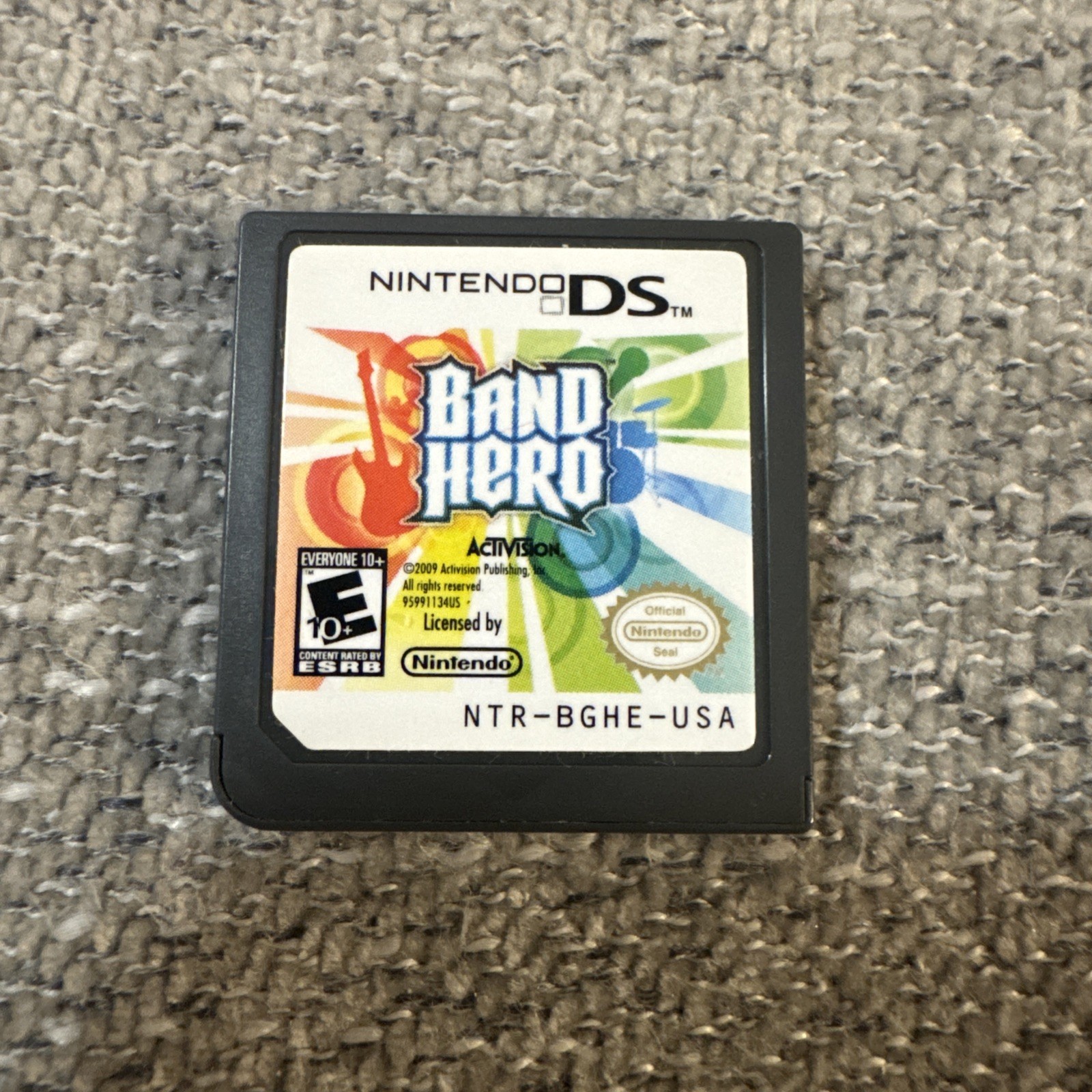 Band Hero (Nintendo DS, 2009) Cartridge Only Tested