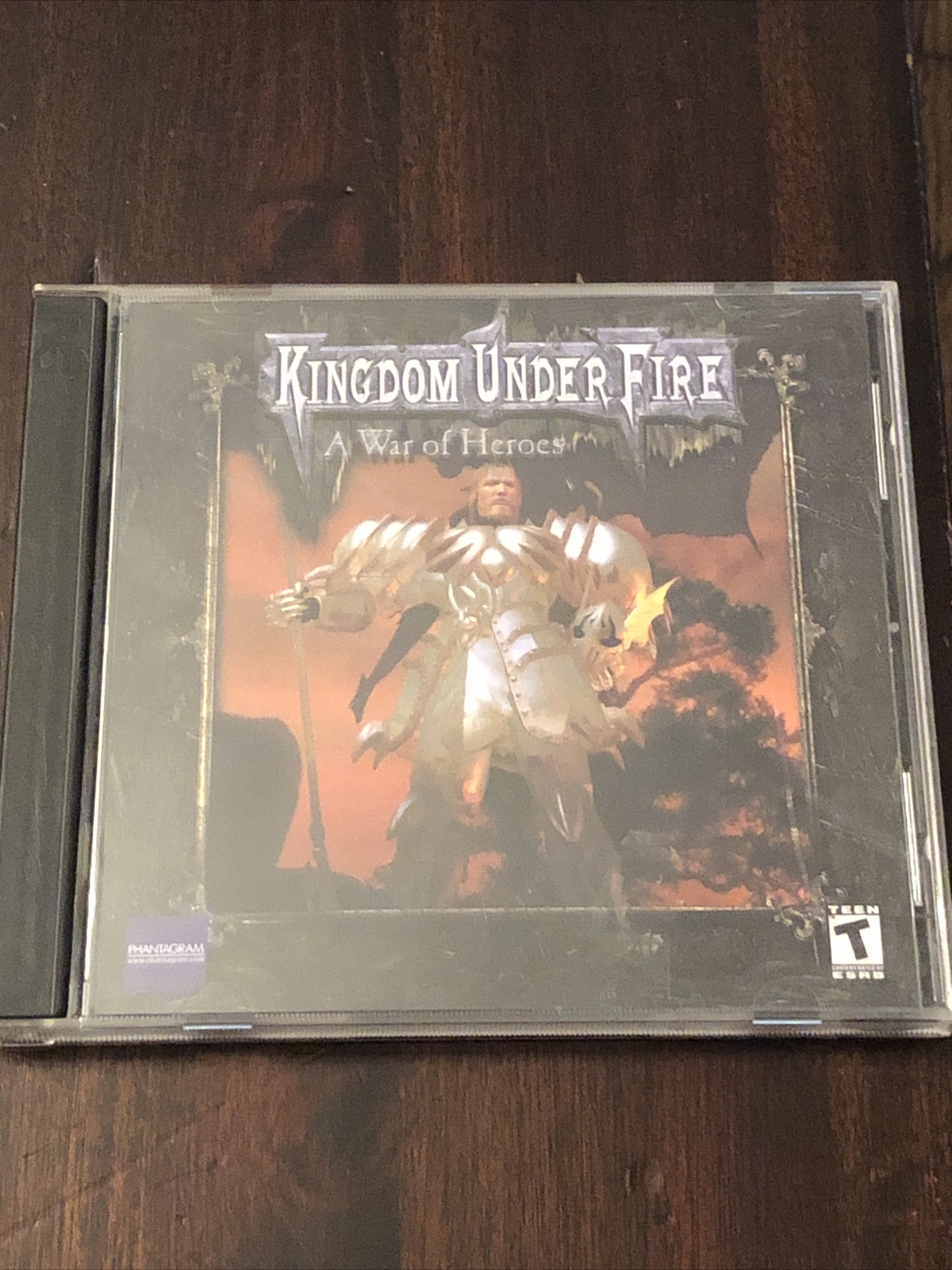 Kingdom Under Fire PC Game CD Rom A War Of Heroes 2000 2 Disc VG!