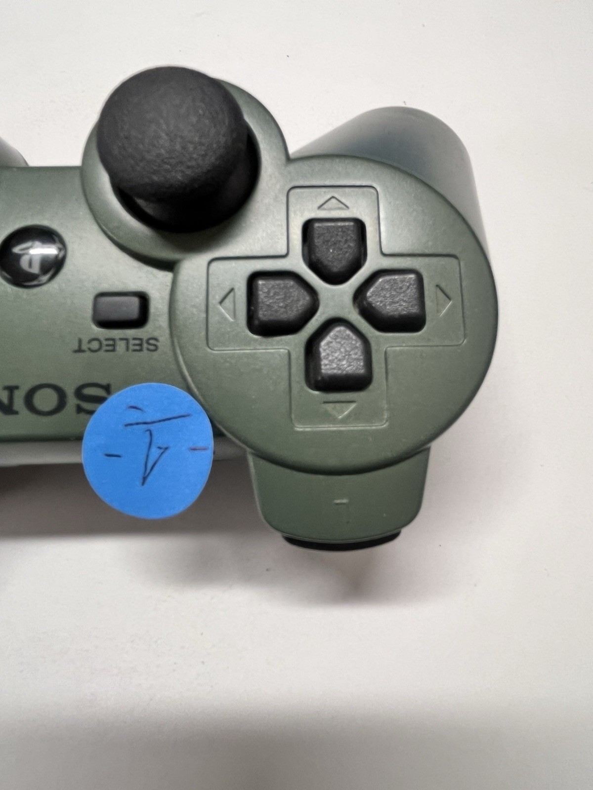 Sony PS3 DualShock 3 Wireless Controller – Green Camo OEM Tested