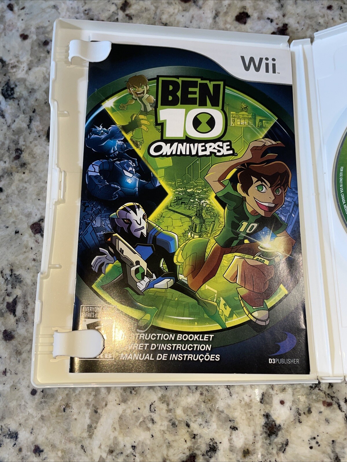 Ben 10: Omniverse (Nintendo Wii, 2012) TESTED & WORKS