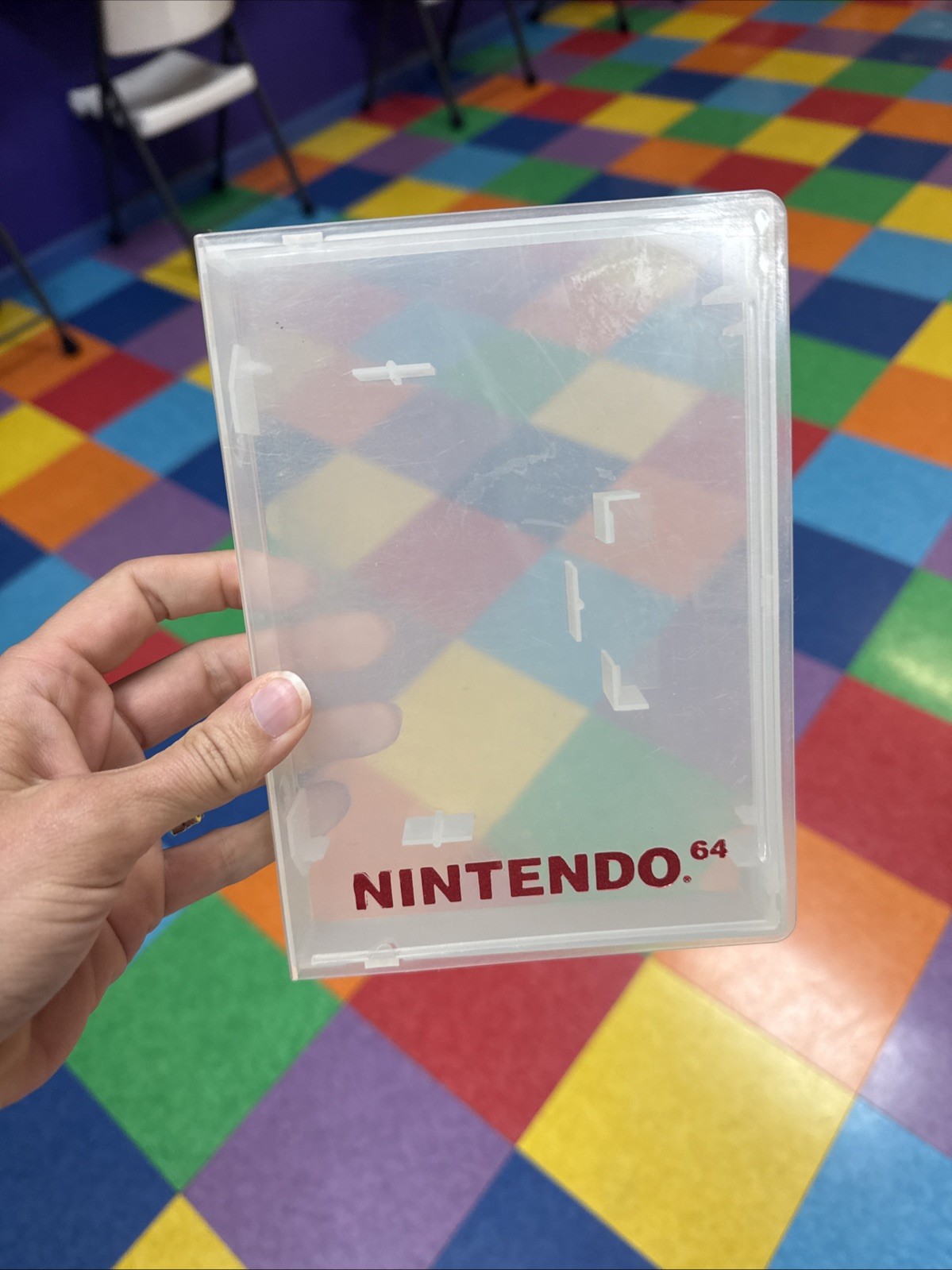 Lot of 4 Nintendo 64 N64 Clamshell Hard Cart Protector Case