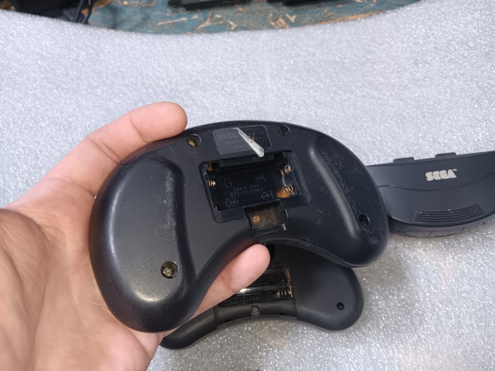 Sega Genesis EXACT-UNTEST Receiver MK-1648 w/MK-1629 & 1-OTHER-WEAR-RUST-PARTS