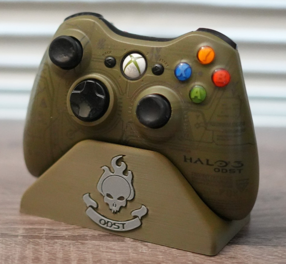 Stand For Halo ODST Xbox 360 controller, Custom 3d Print