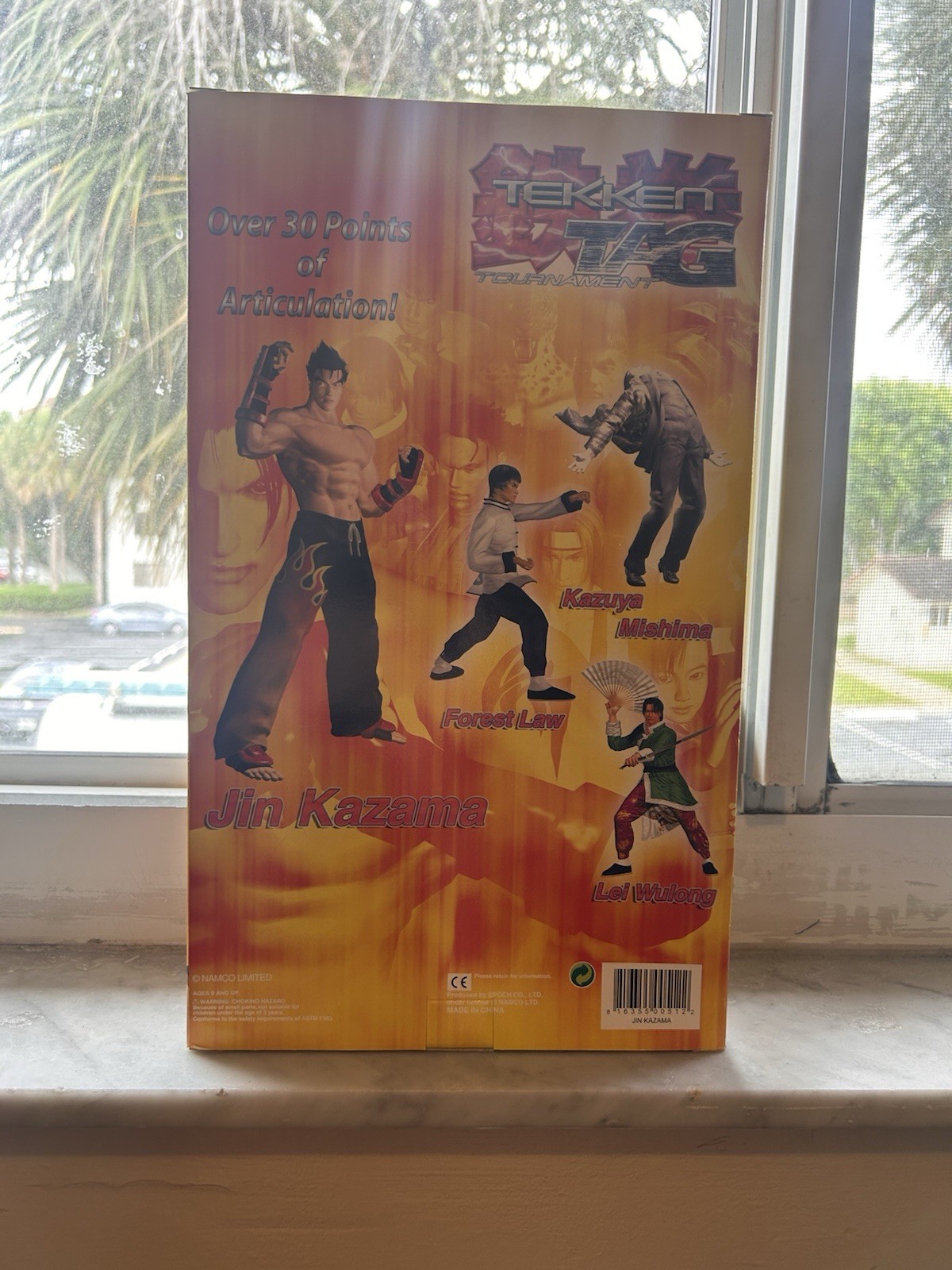 Epoch Jin Kazama 12″ Action Figure Tekken Tag Tournament Articulated 2000