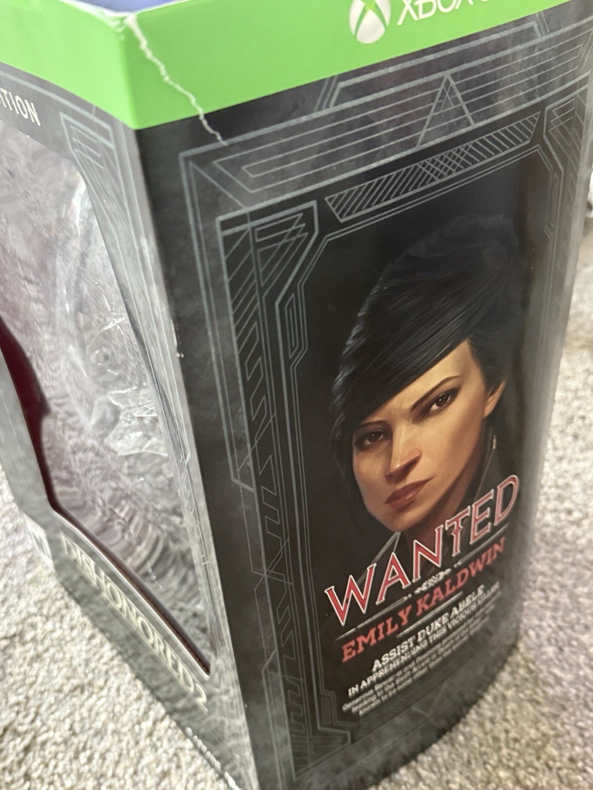 Dishonored 2 Corvo Attano Mask Only Collector’s Edition Xbox One No Game