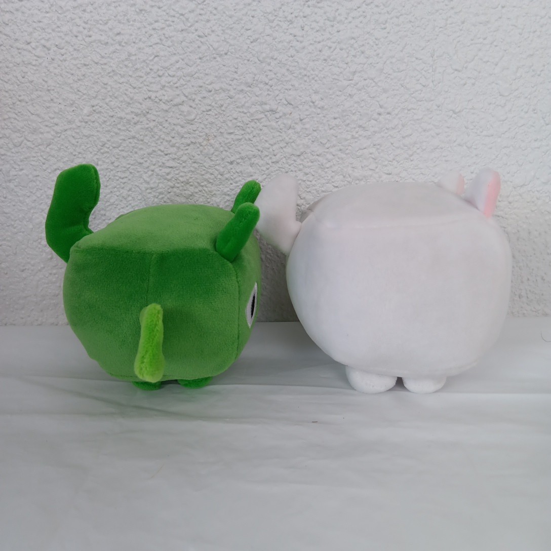 Phatmojo Pet Simulator X Series 1 Green Luna Dragon & Crying Cat Plush