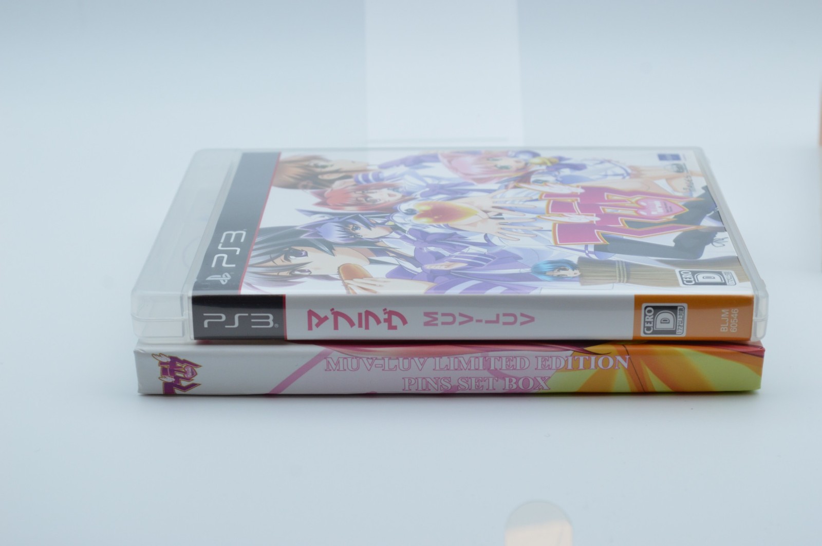PS3 Muv-Luv Limited Edition w/ Pins Set Box Japan CERO D CIB 5pb MAGES