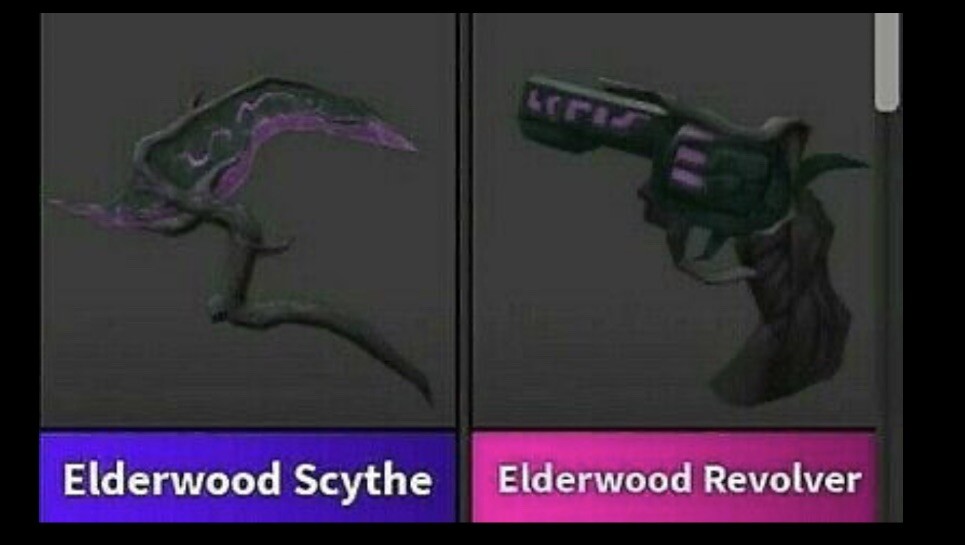 MM2-ROBLOX-MURDER MYSTERY 2 GODLY ELDERWOOD REVOLVER (CHEAP AND FAST DELIVERY)