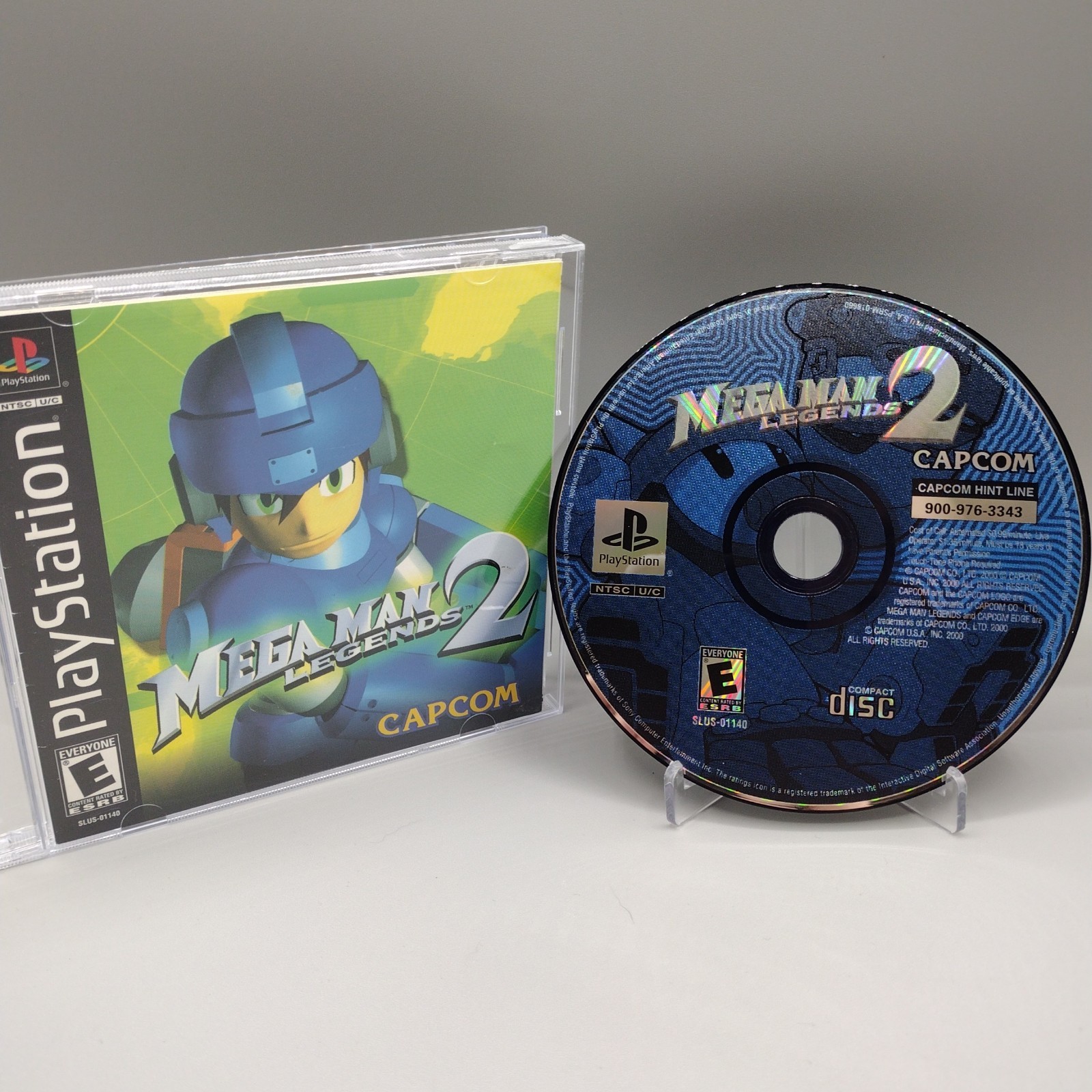 Sony PlayStation 1 PS1 Disc & Manual Only TESTED Mega Man Legends 2 2000