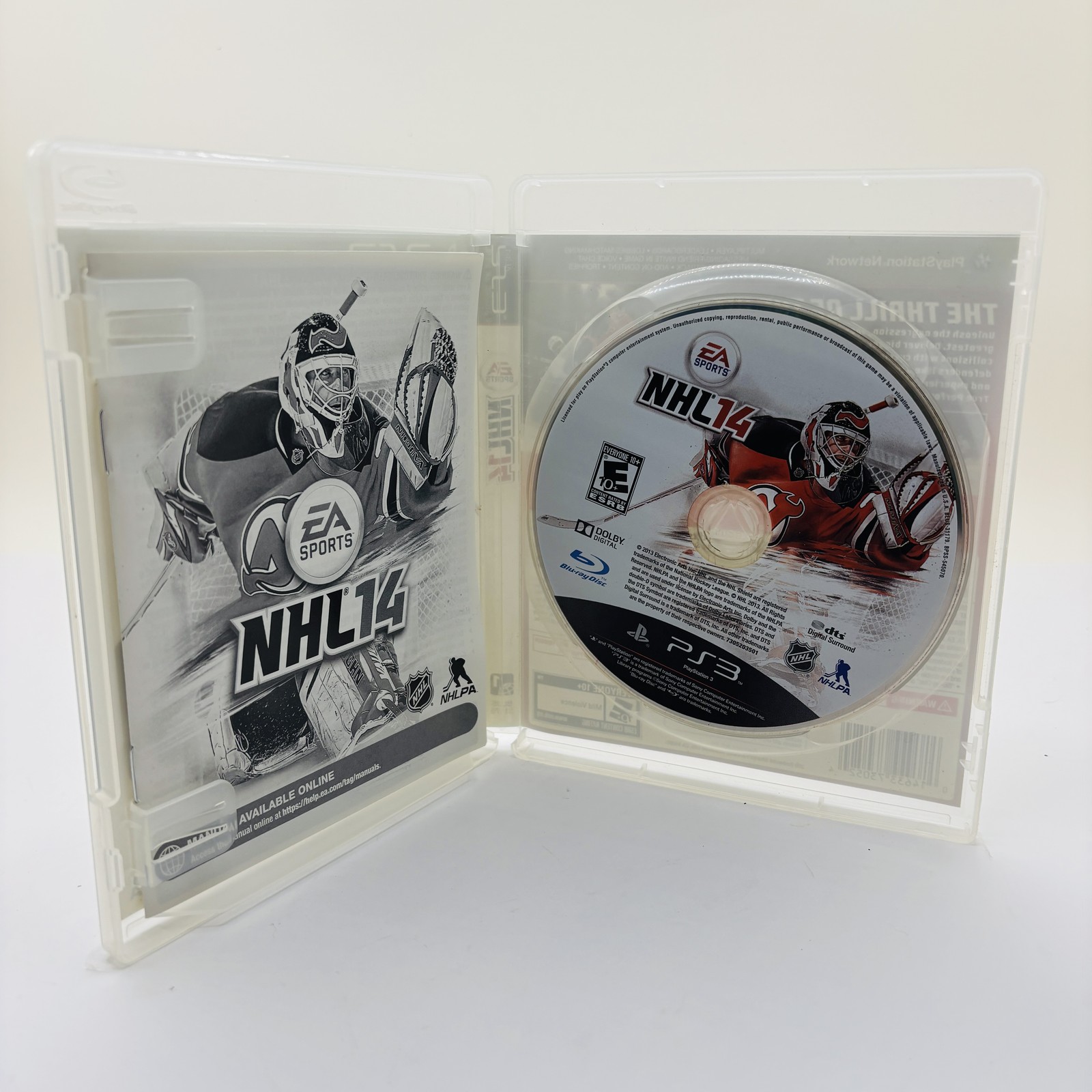 NHL 14 PS3 (Sony PlayStation 3, 2013) EA Sports Complete W/ Manual