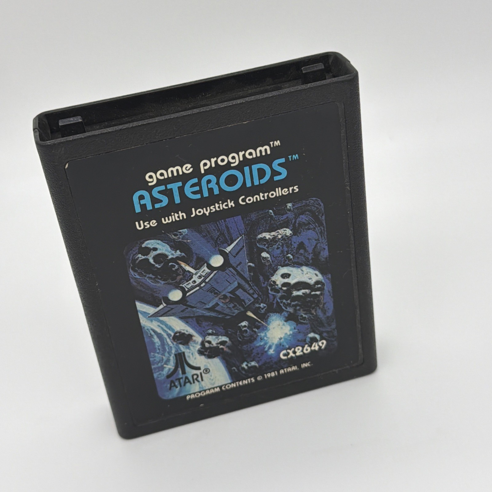 Asteroids 1981 Atari Inc Caritage CX2649 Game Program