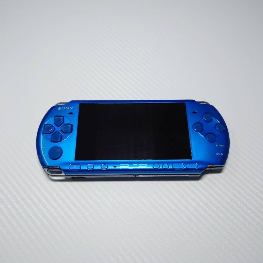Sony PSP 3000 Vibrant Blue Complete in Box Near Mint 6747