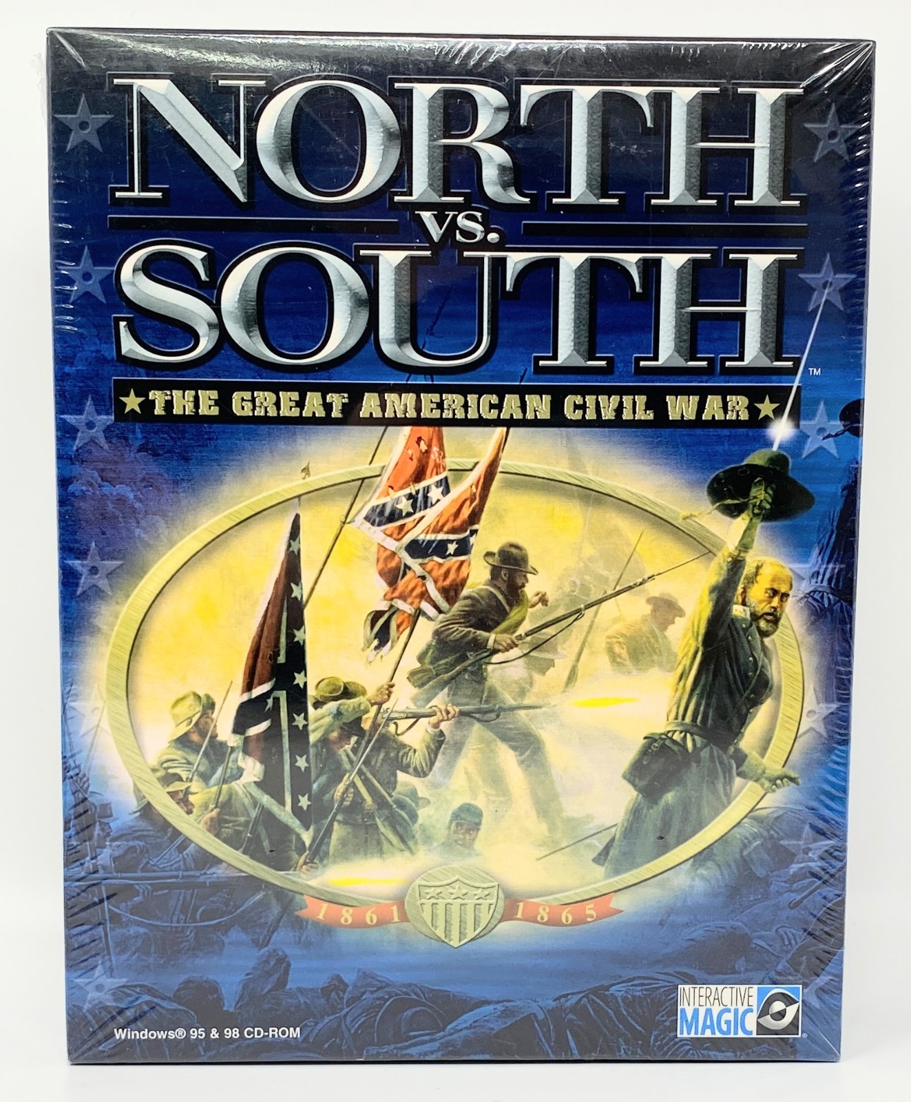 Lot of 3 Civil War PC Games – North VS South, American Civil War… VG/NEW
