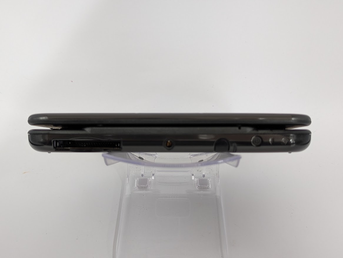 B127 Nintendo new 3DS LL XL console Metallic Black Japan w/pen adapter case fx