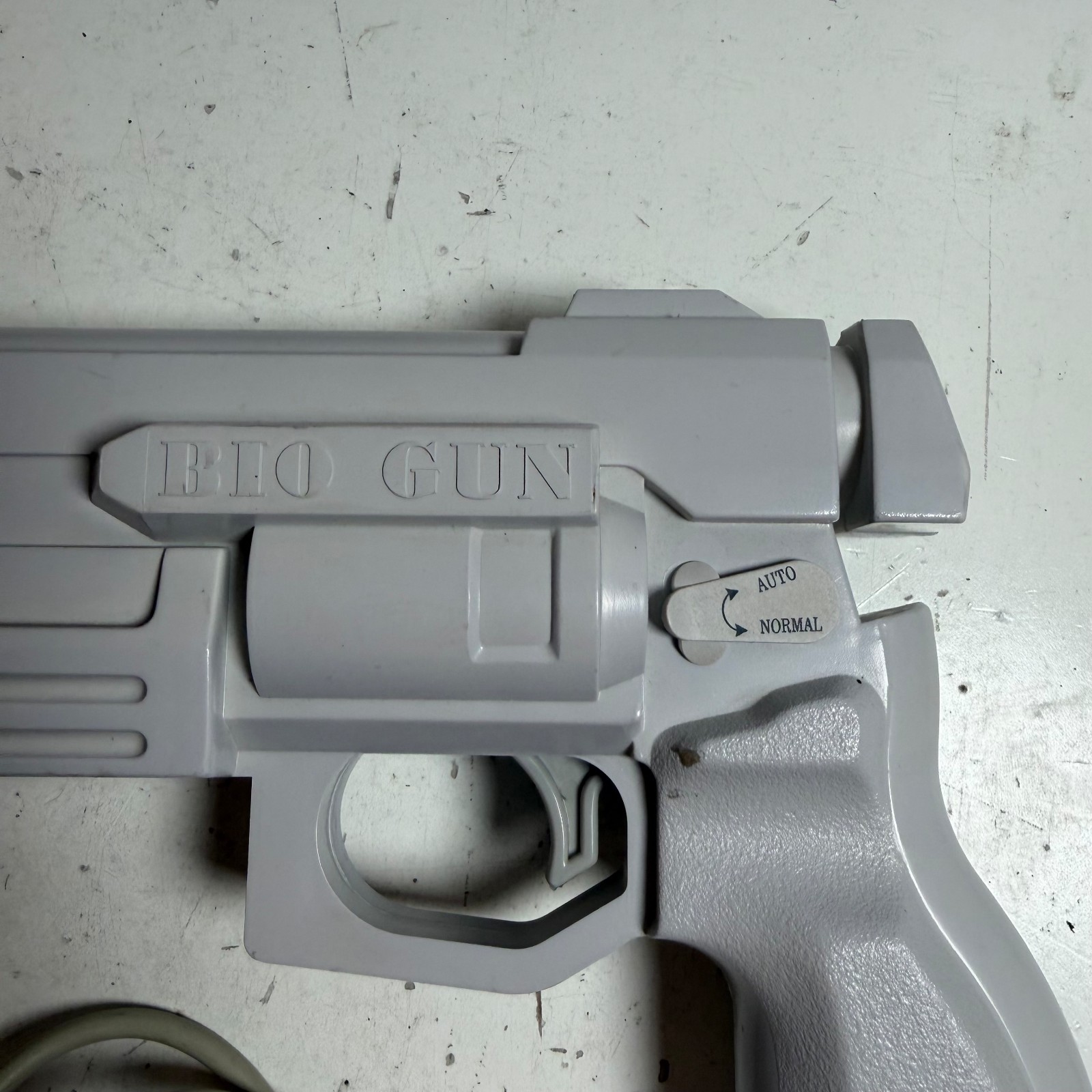 Dreamcast SRC Bio Gun Gray Wired Ergonomic Rare PC Light Gun Controller
