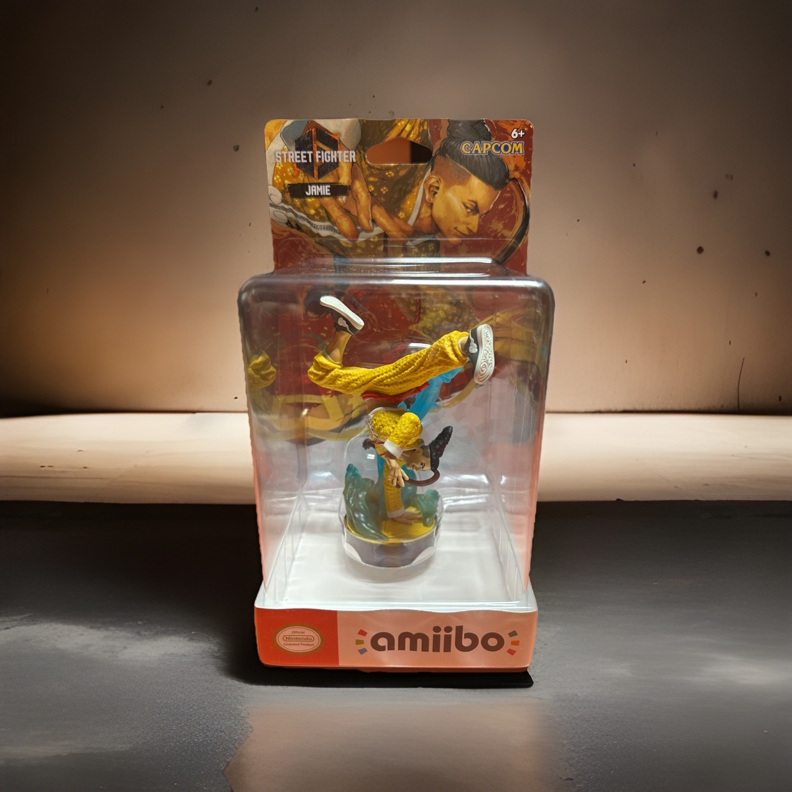 Nintendo Amiibo Jamie Street Fighter 6 Collectible Figure New Factory Sealed!!!
