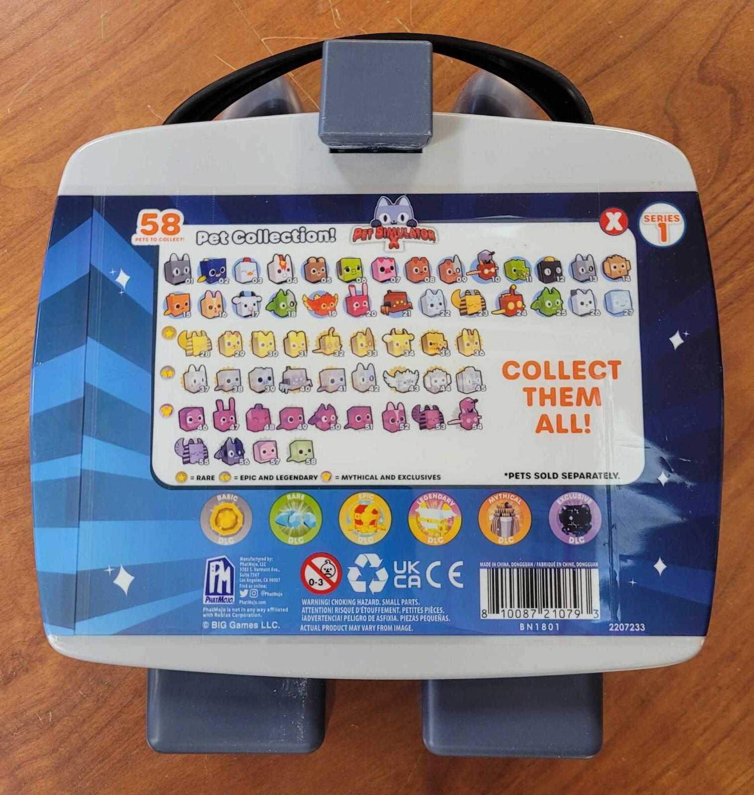 PET SIMULATOR X Collector Bundle Gray Cat w/ DLC CODES