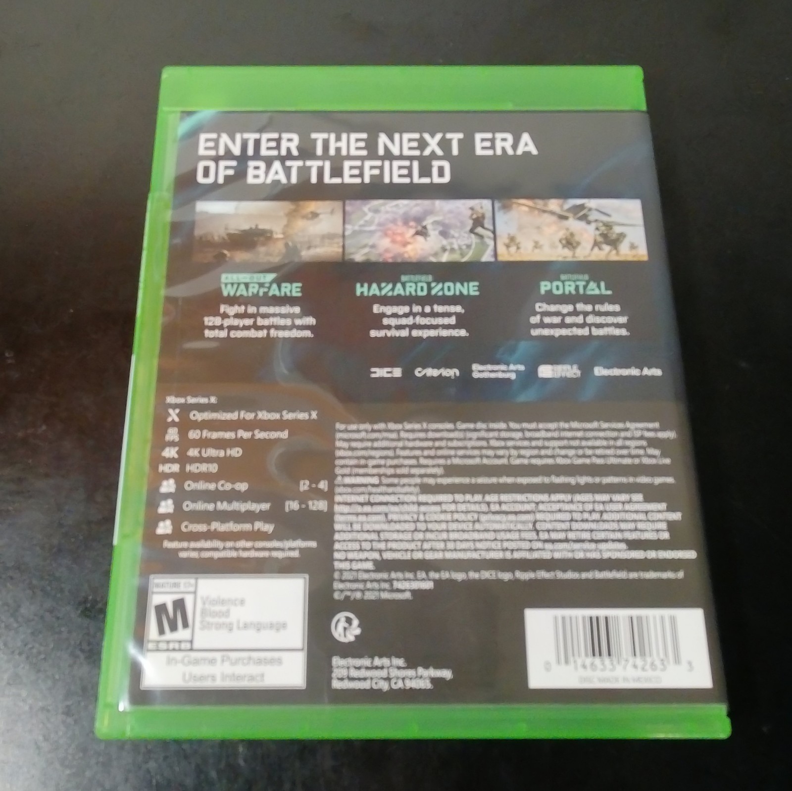 Battlefield 2042 (SEALED), Back4Blood and Scarlet Nexus (Xbox Series X|S) CIB
