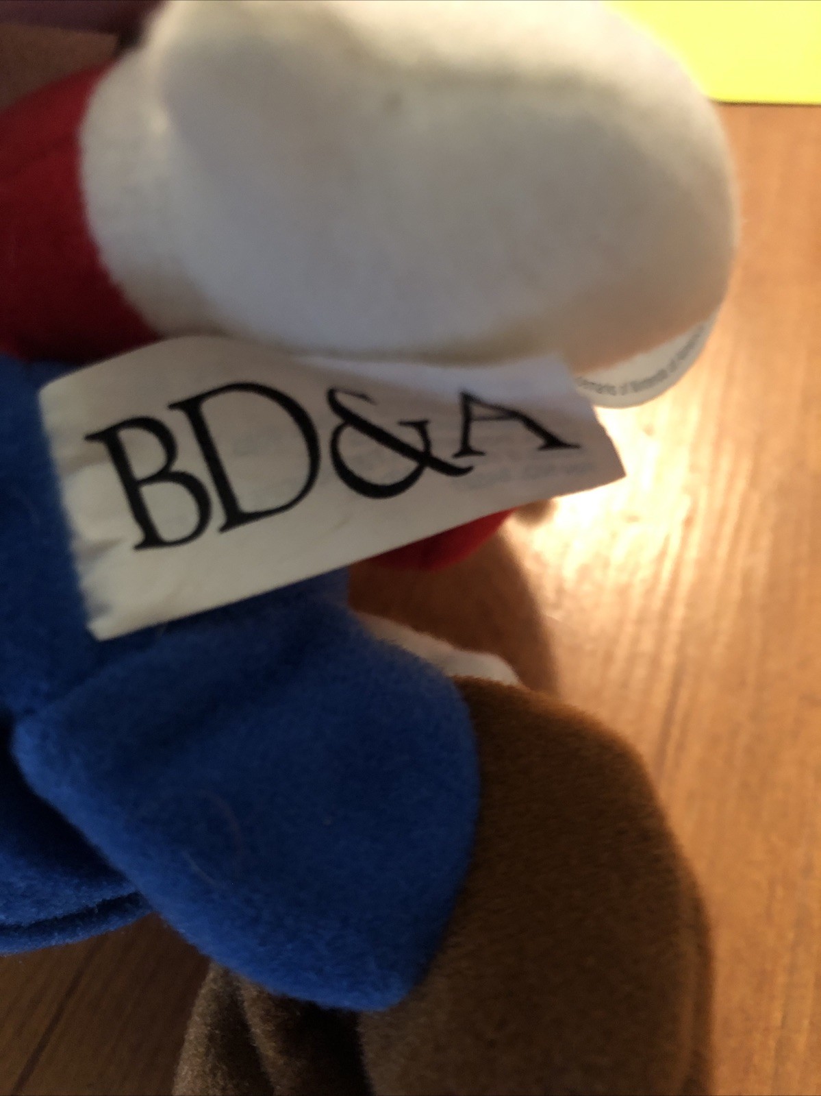 1997 BD&A Nintendo N64 Super Mario 64 – Flying Mario Bean Bag Plush W/ Tag