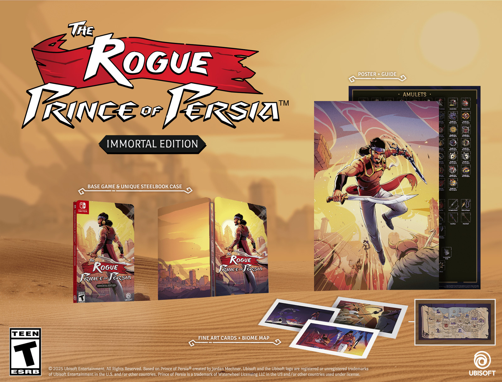 Ubisoft The Rogue Prince of Persia Nintendo Switch Action Adventure Game