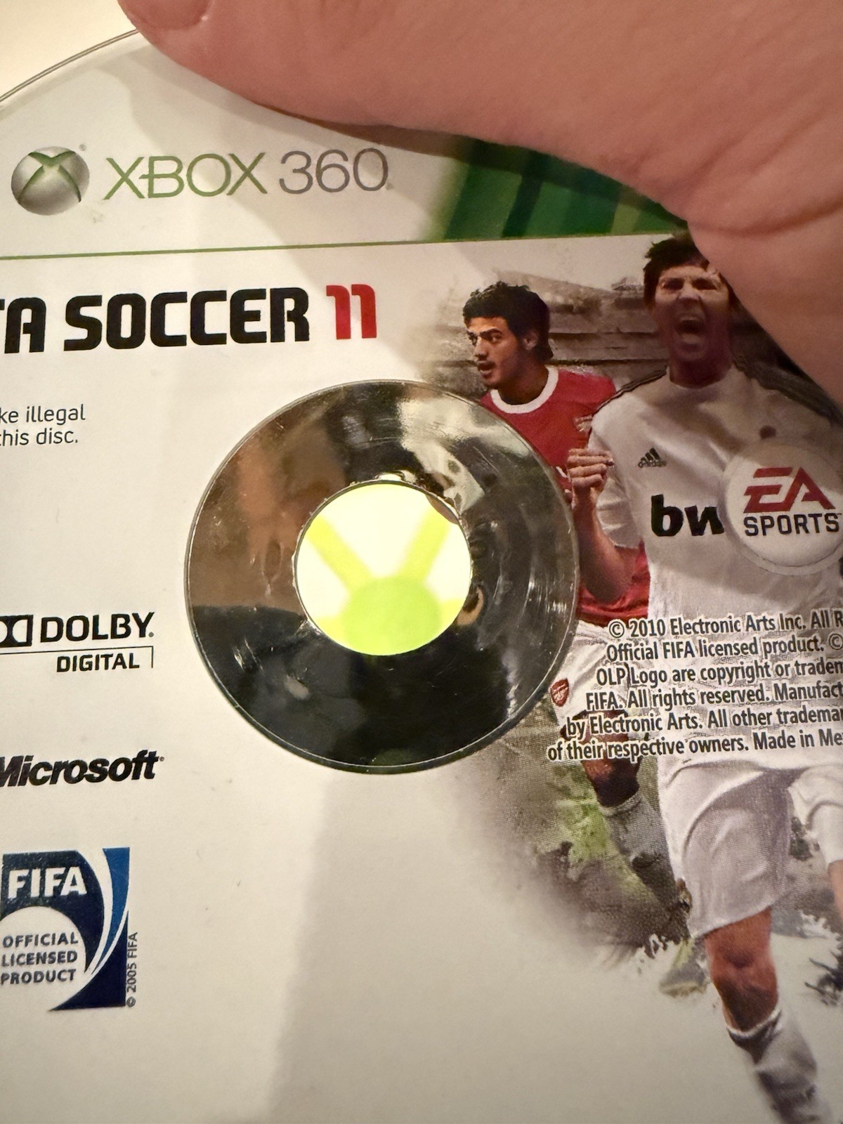 FIFA Soccer 11 (Microsoft Xbox 360, 2010)