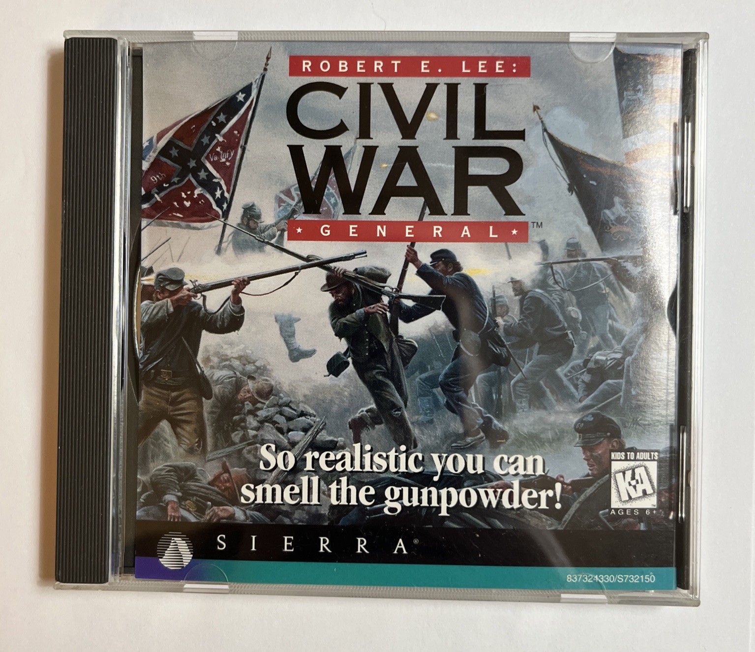 Robert E. Lee: Civil War General (Sierra) – Windows PC Computer Strategy Game CD