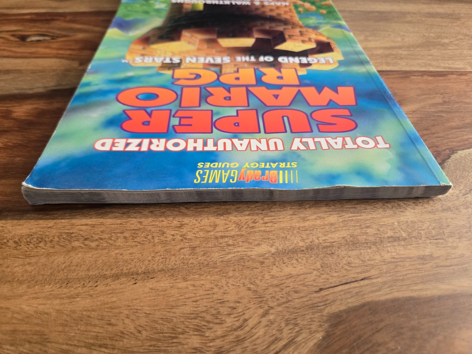 Super Mario RPG Legend Seven Stars SNES Brady Games Strategy Guide