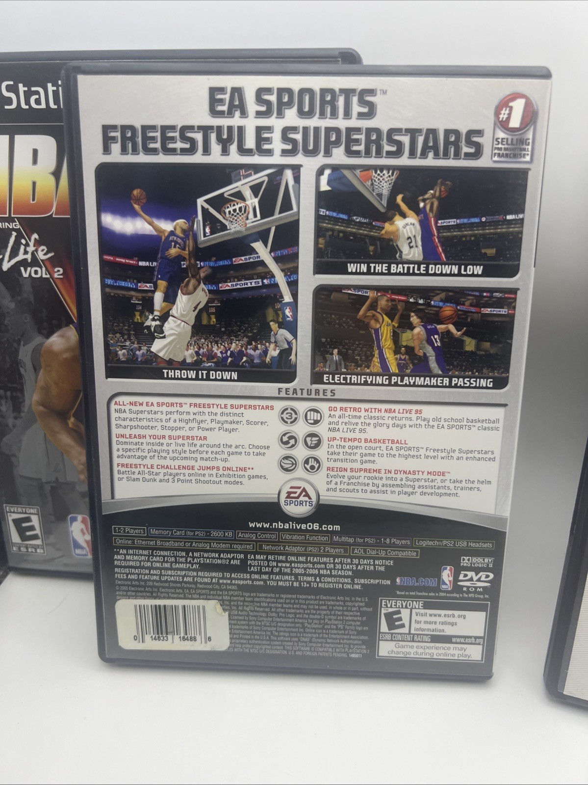Basketball Games Lot of 6 NBA Live NCAA March Madness The Life Playstation 2 PS2