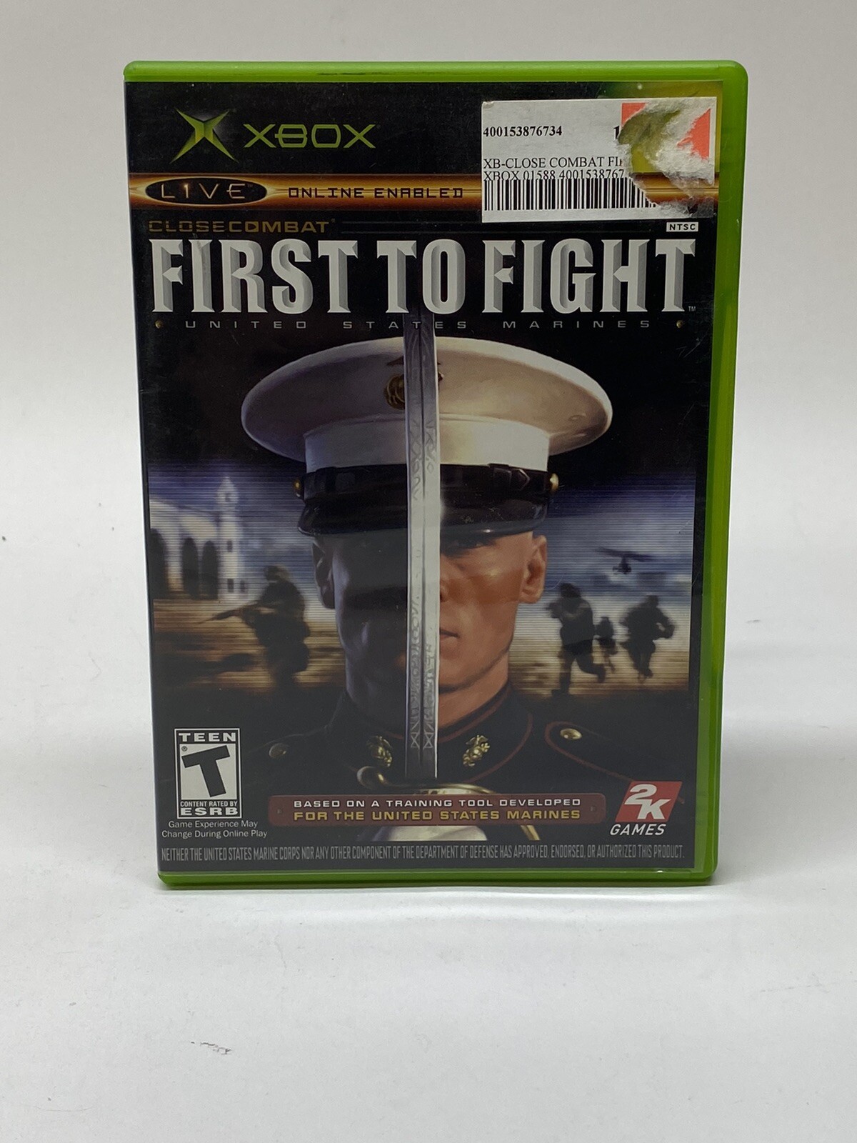 Xbox First To Fight United States Marines Video Game 2005 2K Games Close Combat