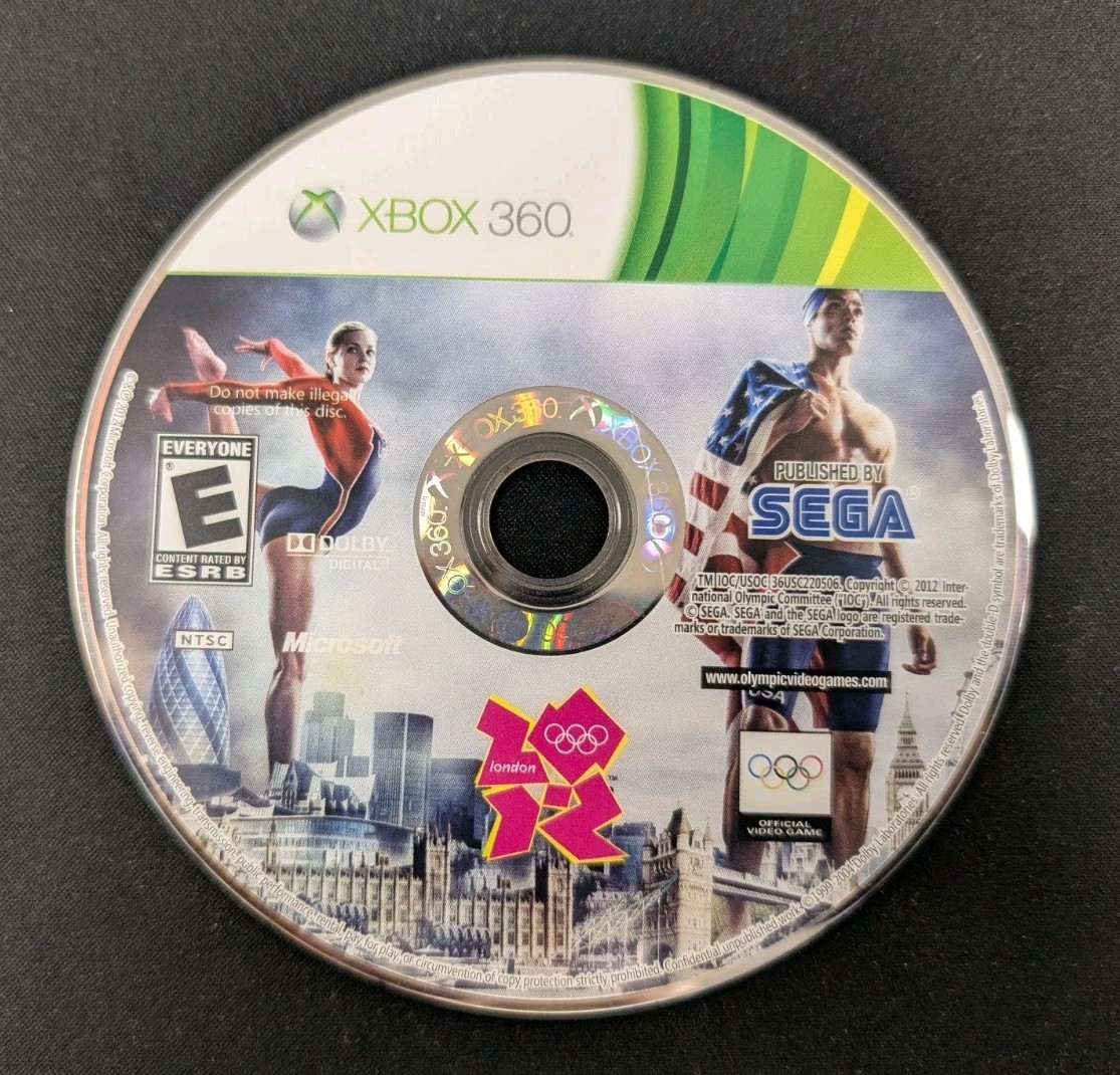 London 2012 Olympics (Xbox 360, 2012) Game Only | Tested | Authentic