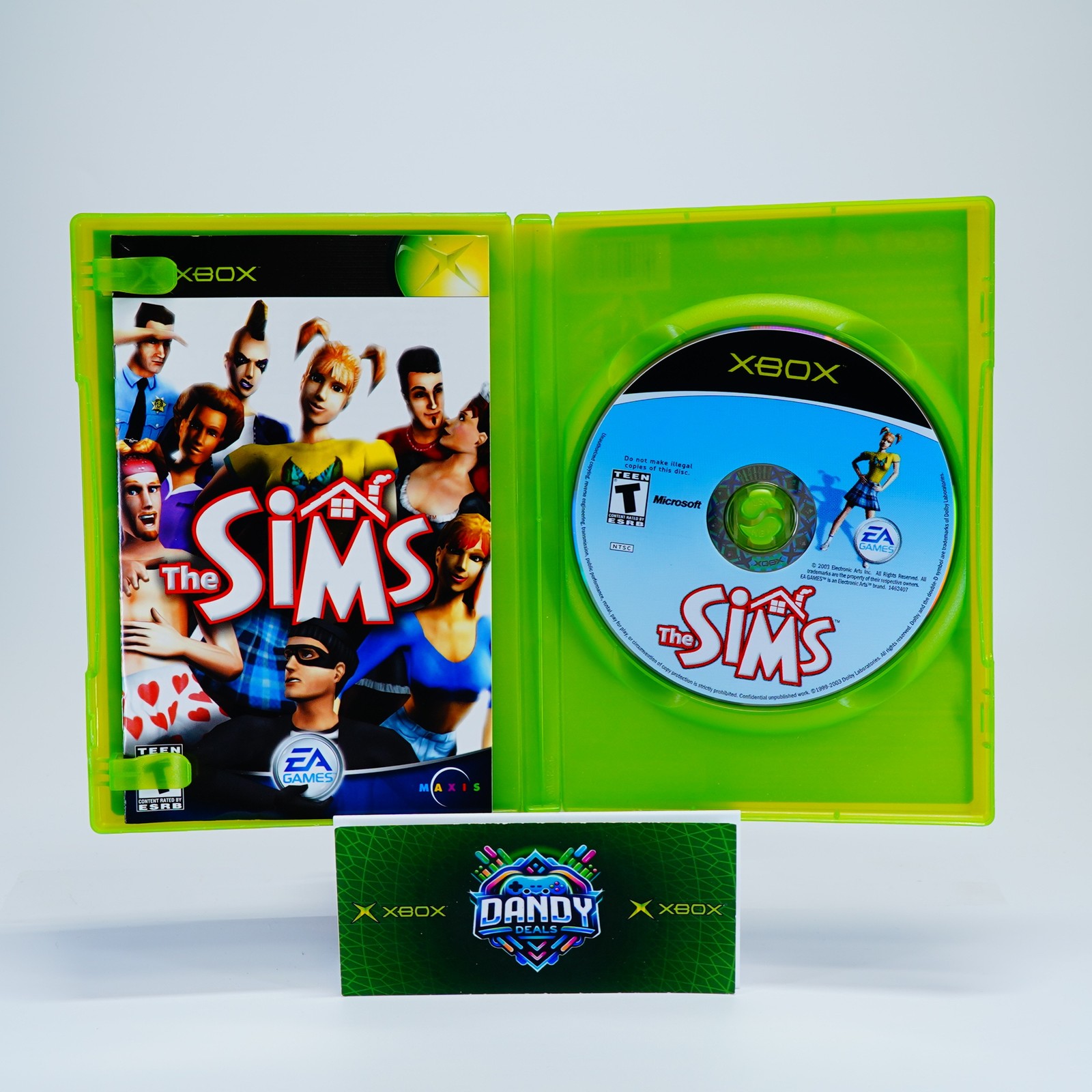 The Sims CIB W/ Manual – Xbox