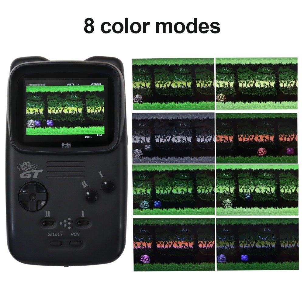 PCE GT IPS LCD 3.5″ 640×480 HD RGB Board Hight Light For PC Engine GT Console