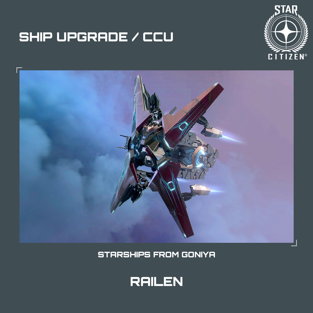 STAR CITIZEN – GATAC RAILEN UPGRADE – (CCU)
