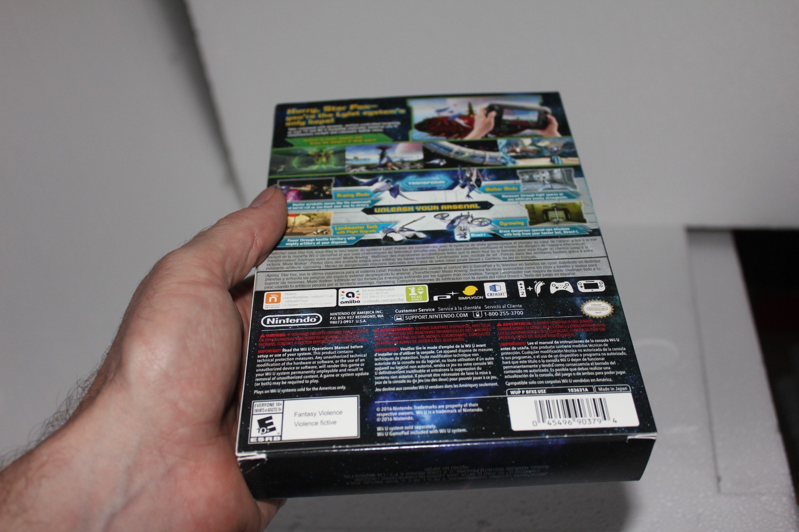 Star Fox Zero + Bonus StarFox Guard US NTSC WiiU Wii U NEW SEALED FREE SHIPPING