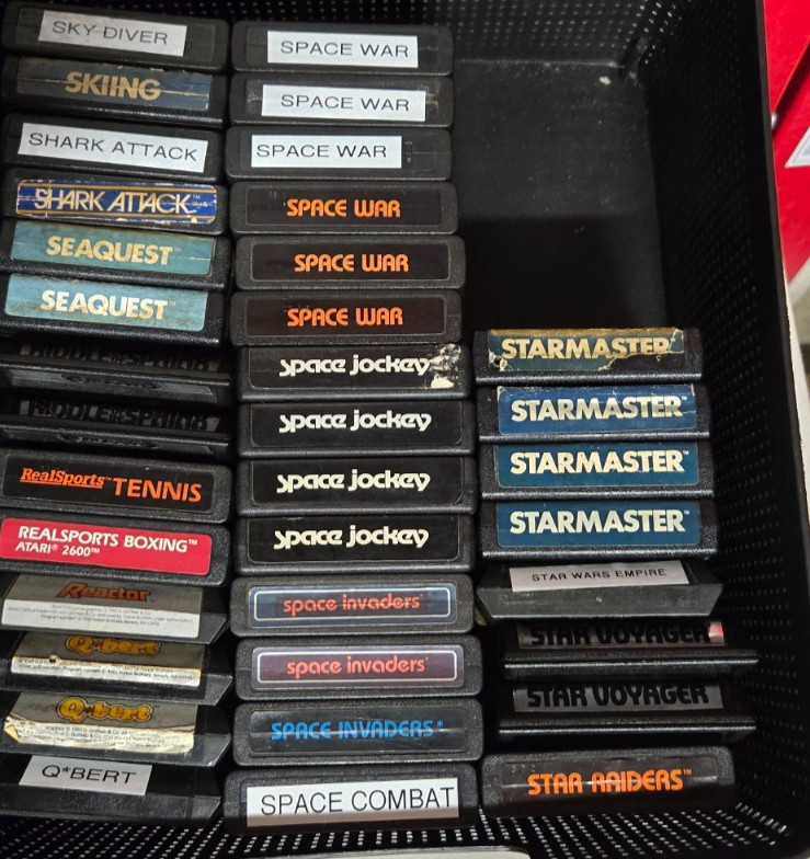 Atari 2600 Video Games, all games have been tested.
