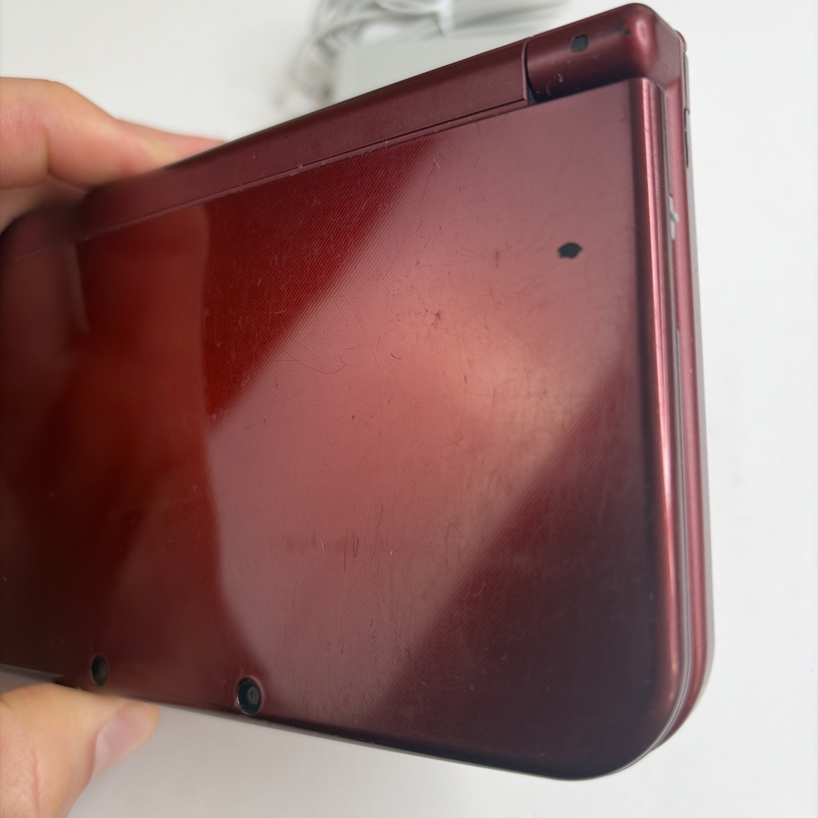 New Nintendo 3DS XL Red Console US Model – Top IPS Tested! W Charger Stylus