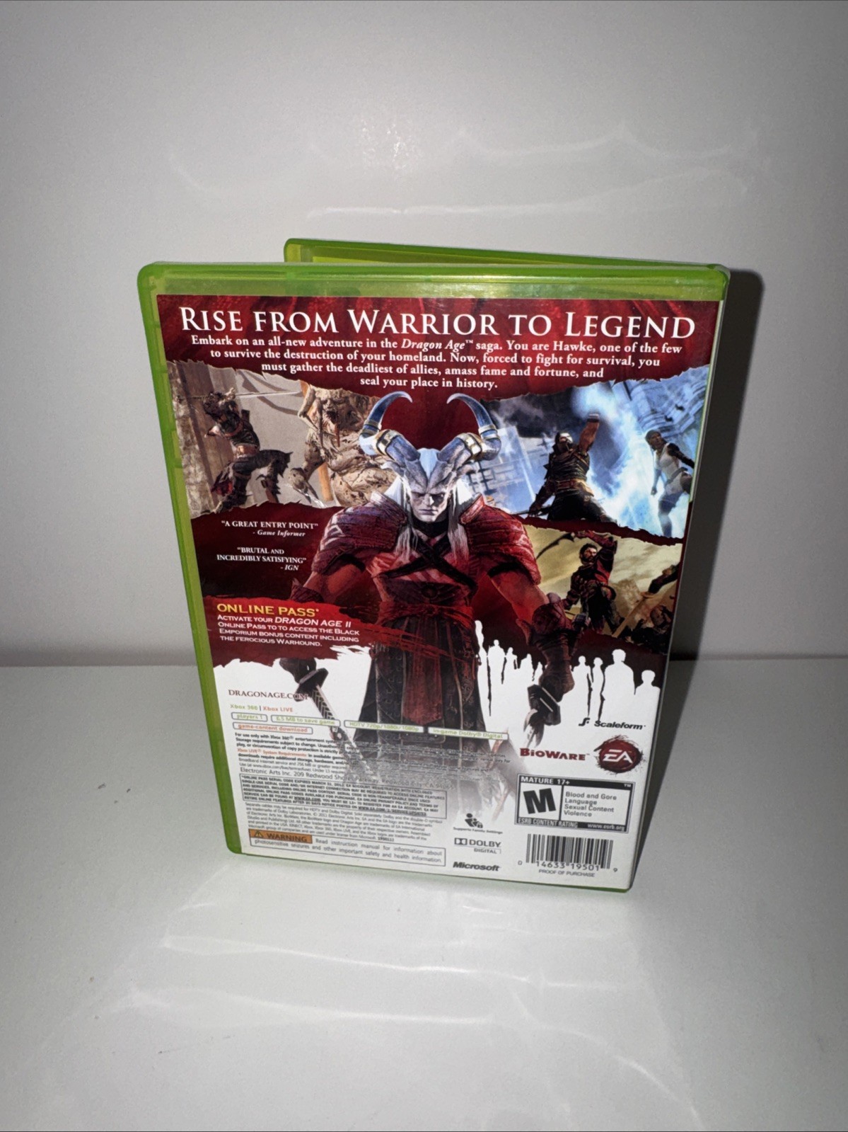 Dragon Age 2 – Microsoft Xbox 360 – CIB Complete w/ Manual