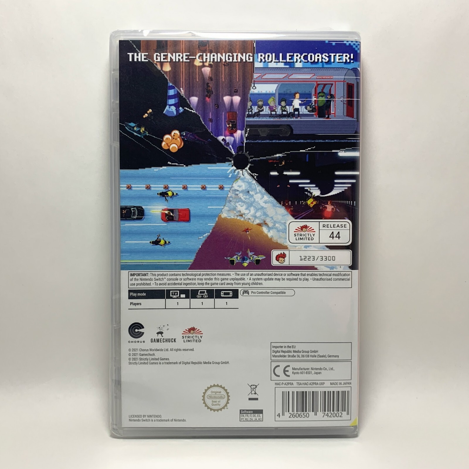 Speed Limit (Strictly Limited, #1223/3300) – Nintendo Switch (New, Sealed)