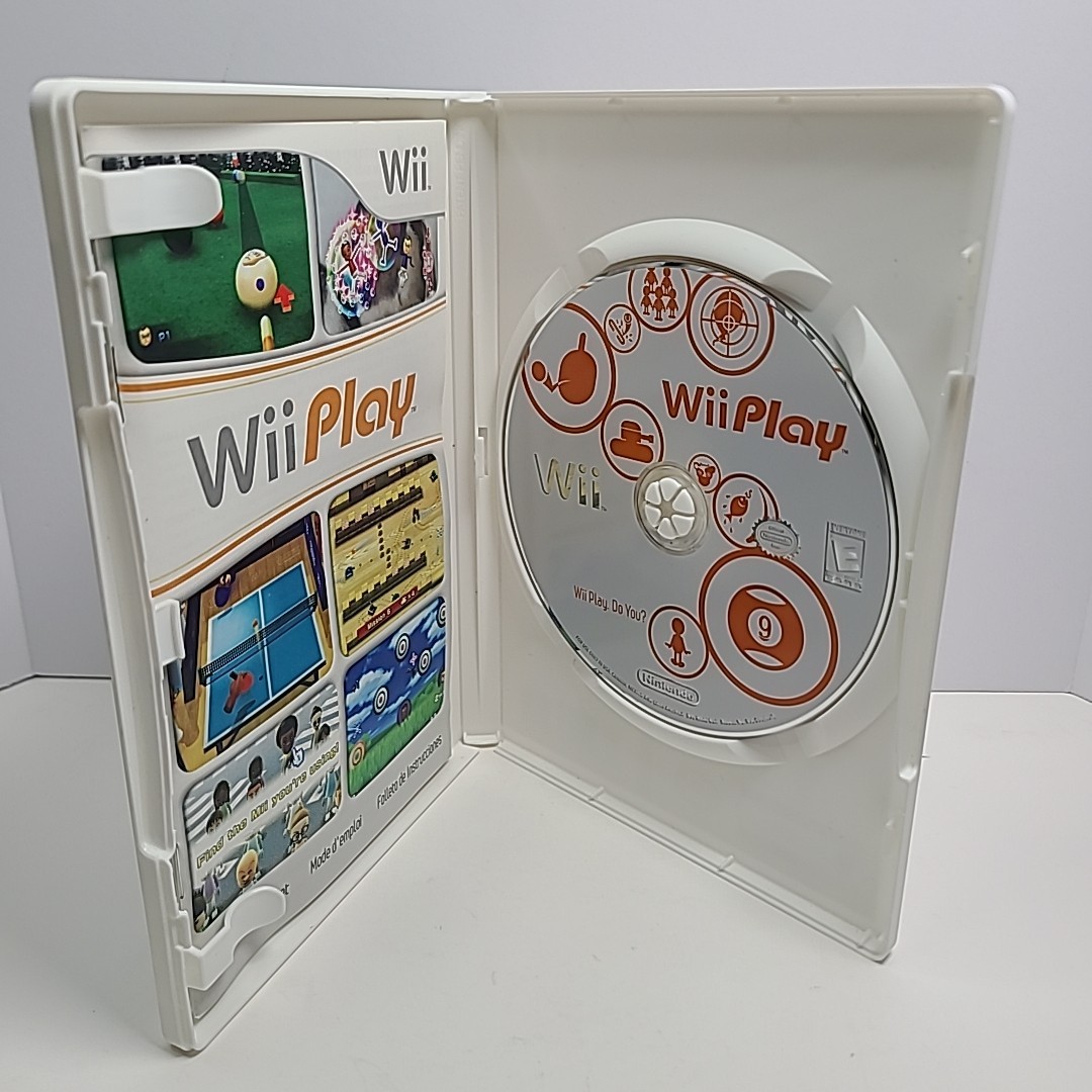 Wii Play Nintendo Wii Video Game CIB Complete In Box Tested Working Fun!