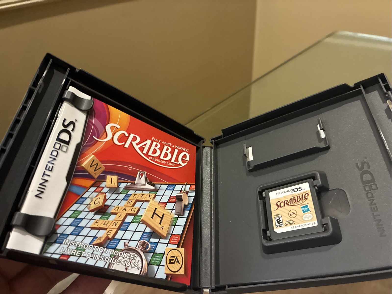 Crosswords DS (Nintendo DS, 2008) & Scrabble (Nintendo DS, 2008) Both EXCELLENT